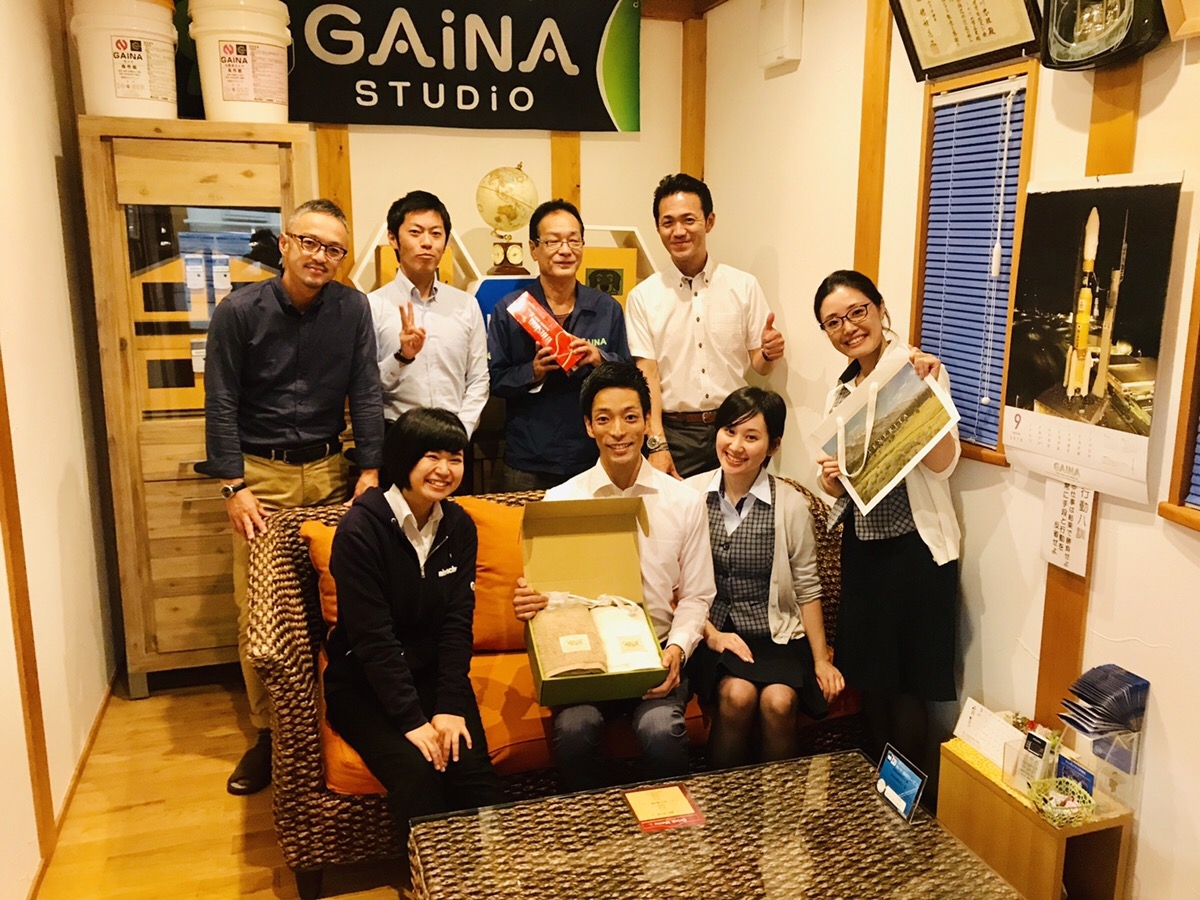 日進中部　ガイナ　社員一同