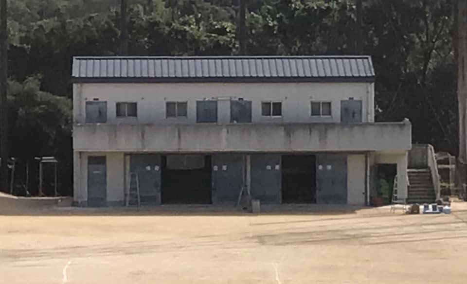 塗装前　職業体験
